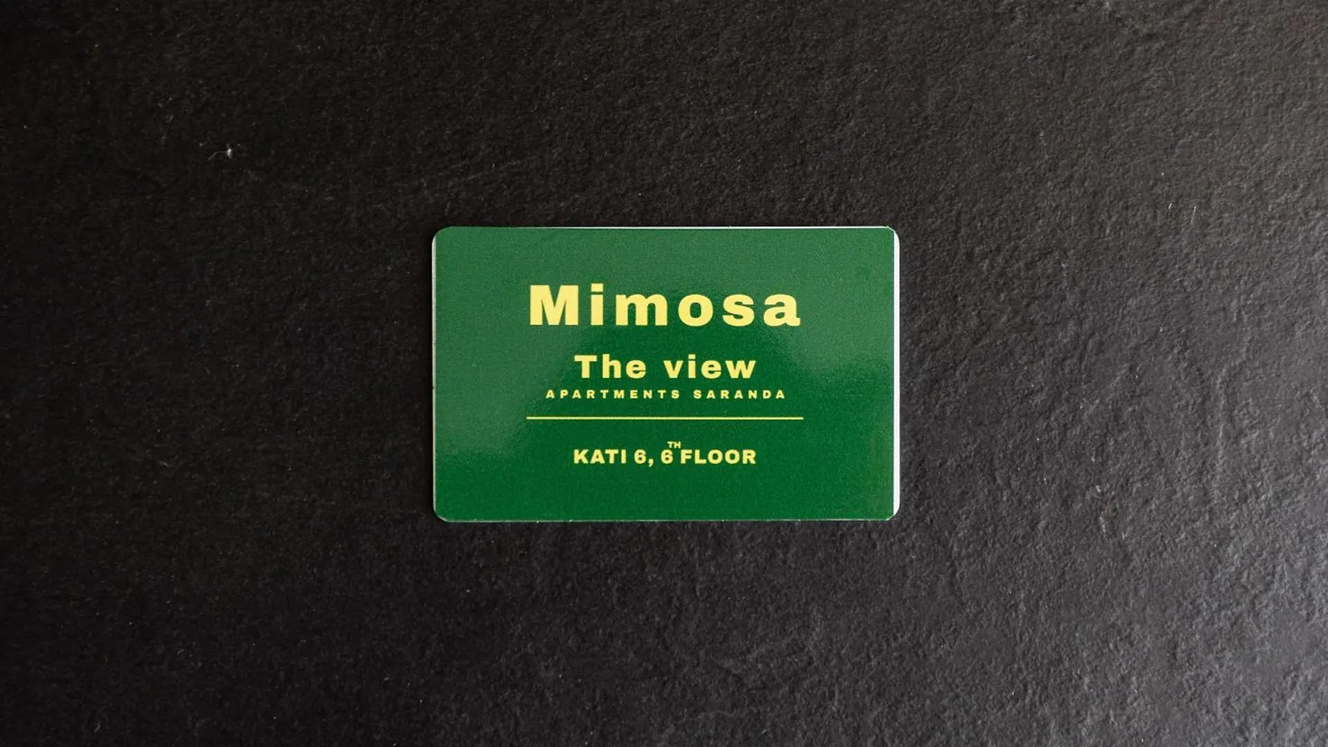 The View - Mimosa, Luxury, Central, Free Parking Sarandë Lägenhet