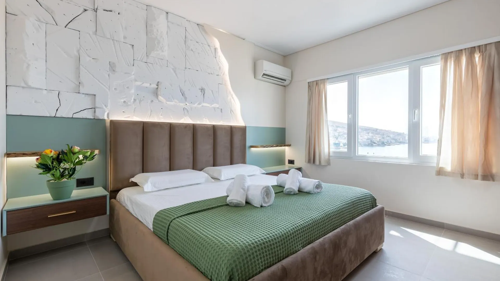 Apartment The View - Mimosa, Luxury, Central, Free Parking Sarande Albania